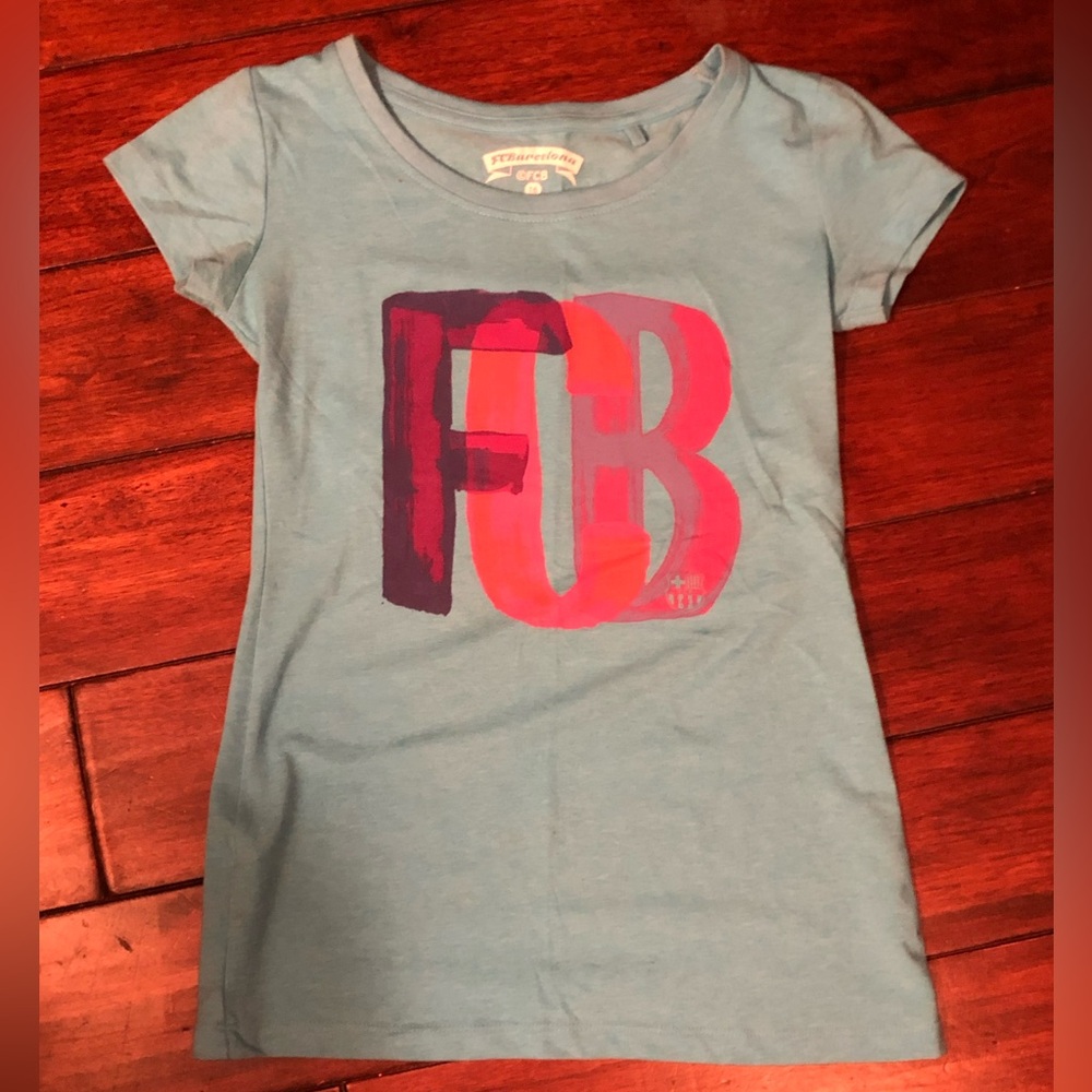 girls FC Barcelona t-shirt